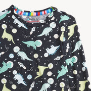 Modal Magnetic Long Sleeve Toddler Pajamas - Astroceratops