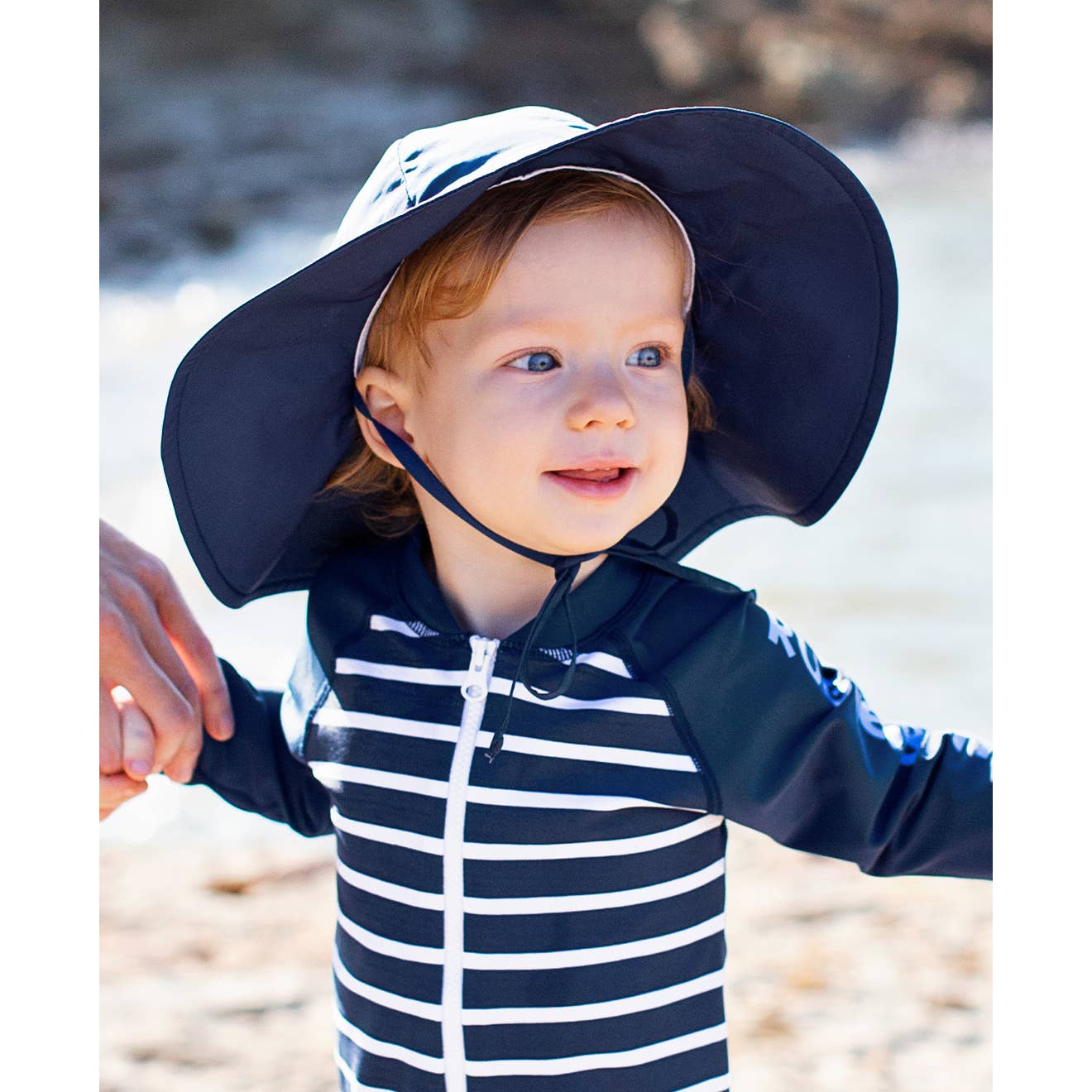 Navy Sun Protective Hat