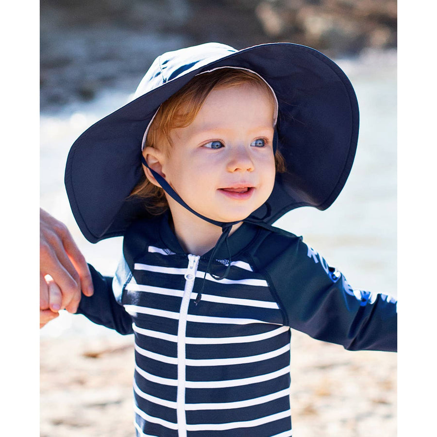 Navy Sun Protective Hat