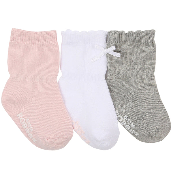 Infant Socks 3 Pack - Girly Girl Basics