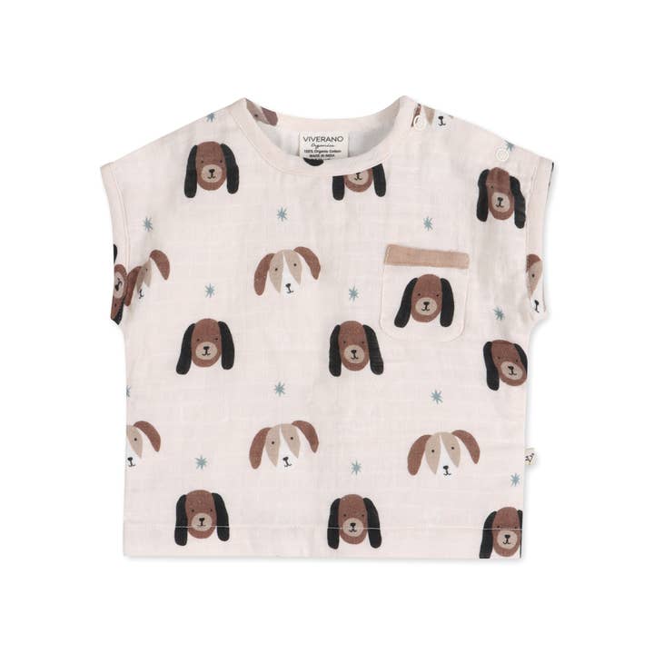 Organic Doggies Tee & Shorts Set