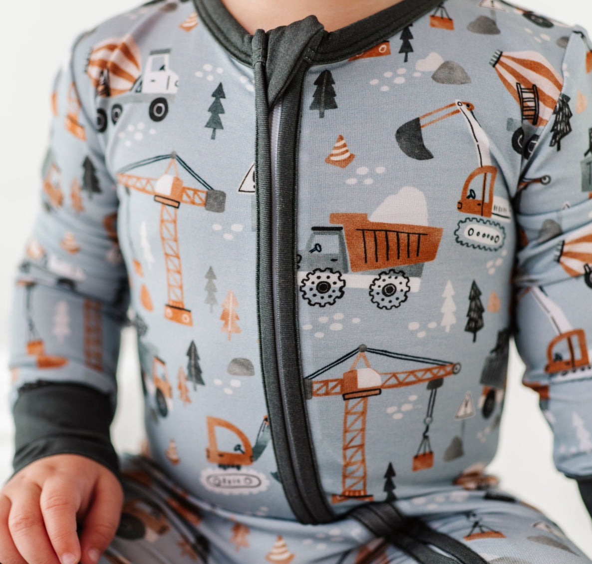 Bamboo Convertible Footie - Mason