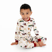 Bamboo Two Piece Long Sleeve Pajamas - On the Farm