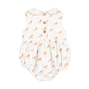 Horse Baby Bubble Romper + Headband