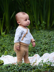 Grow With Me Harem Pants - Honeycomb