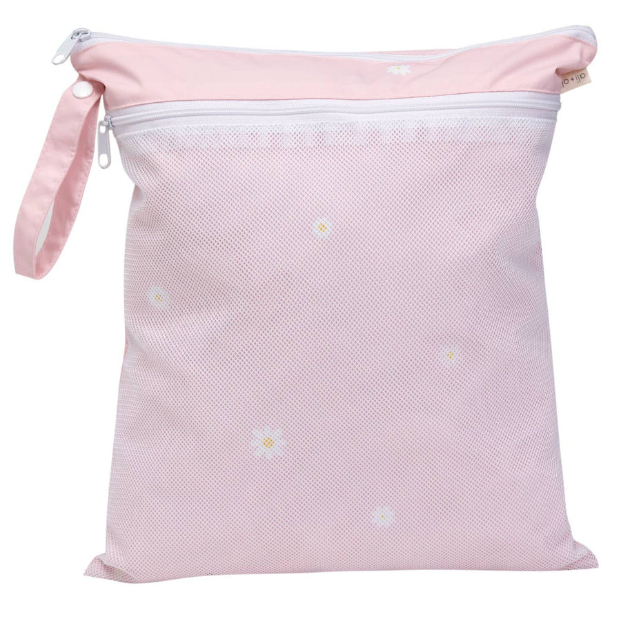 Dual-Compartment Wet/Dry Bag with Mesh Pocket - Various Patterns
