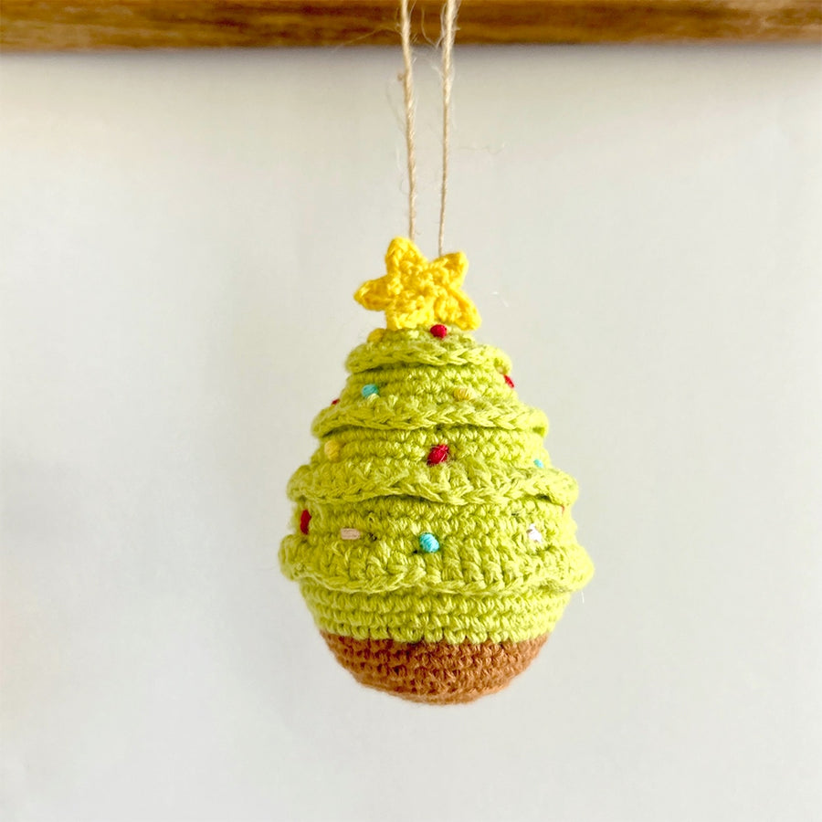 Hand Crocheted Christmas Ornament - Various Styles