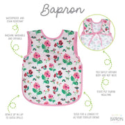 Pink Floral Caterpillar Bapron - The Very Hungry Caterpillar - 6m-3T