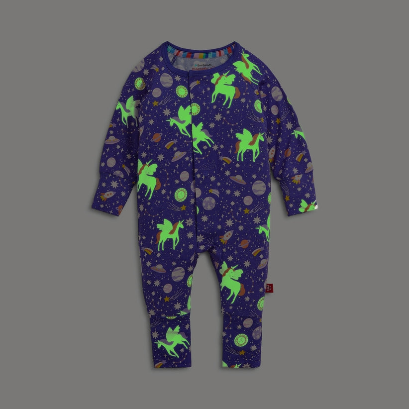Modal Magnetic Convertible Coverall - Galaxy Glittercorn