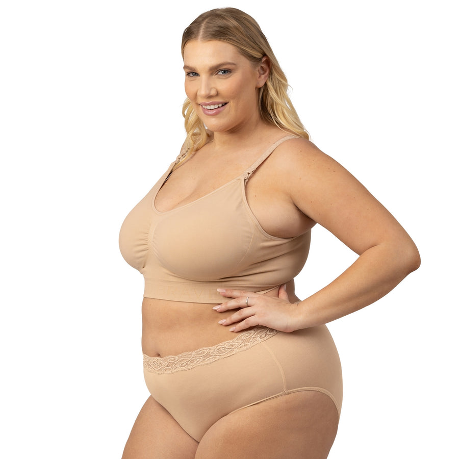 Simply Sublime Nursing Bra - Beige