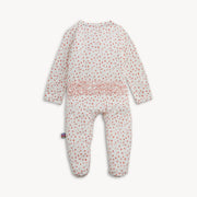 Modal Magnetic Ruffle Footie - Apple Blossom