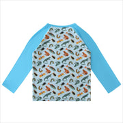 PoshTOT Crocodile Bamboo Kids Long Sleeve Top