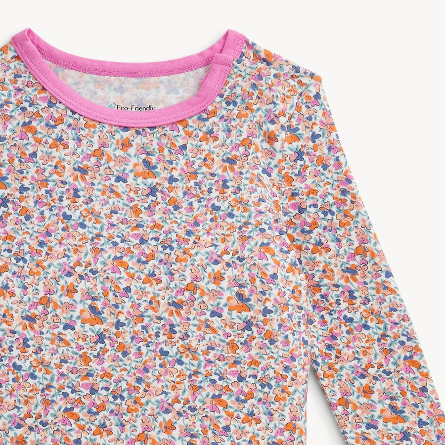Modal Magnetic Long Sleeve Toddler Pajamas - Stella