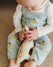 Organic Knit Stuffed Animal - Little Dino