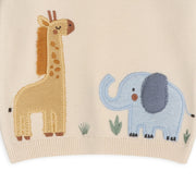 Safari Knit Organic Cotton Pullover - Natural