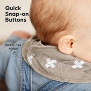 8 Pack Organic Cotton Bandana Bibs - Pets & Paws