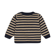 Pull Over Knit Sweater - Striped Lion