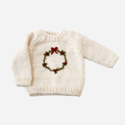 Knit Sweater - Wreath