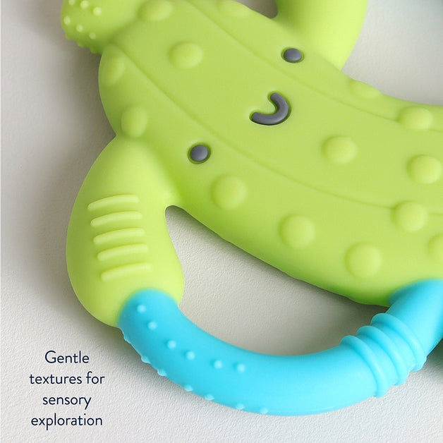 Chew Crew Silicone Teether - Pickle