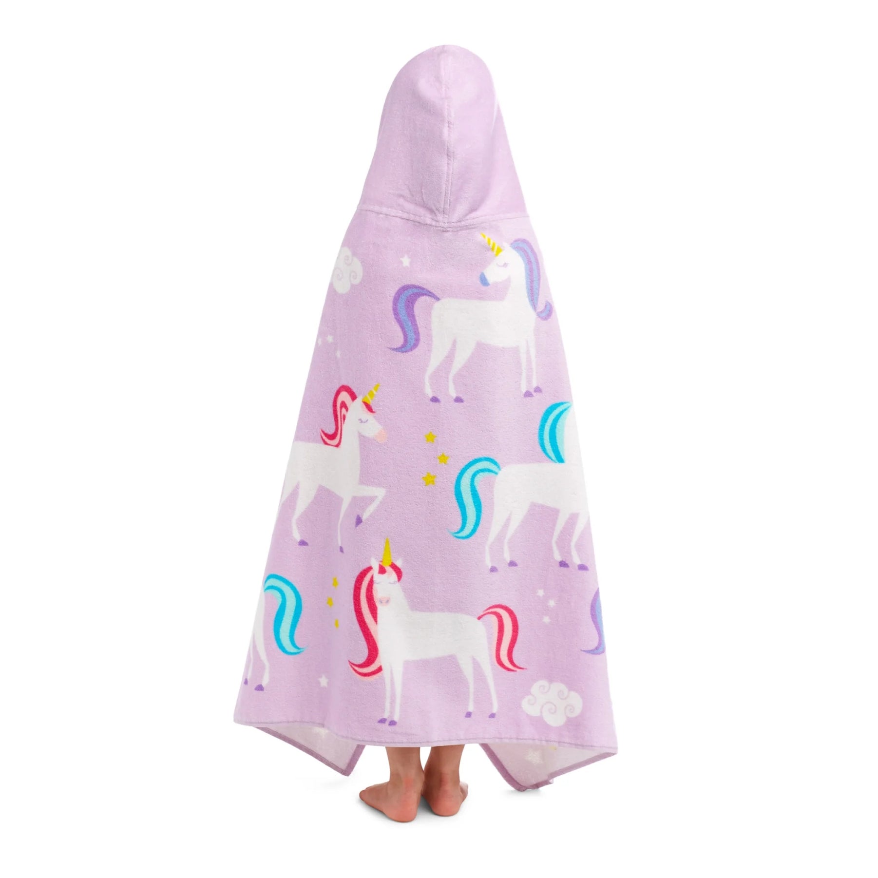 Unicorns Hooded Beach Towel