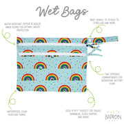Rainbow Caterpillar - Waterproof Wet Bag