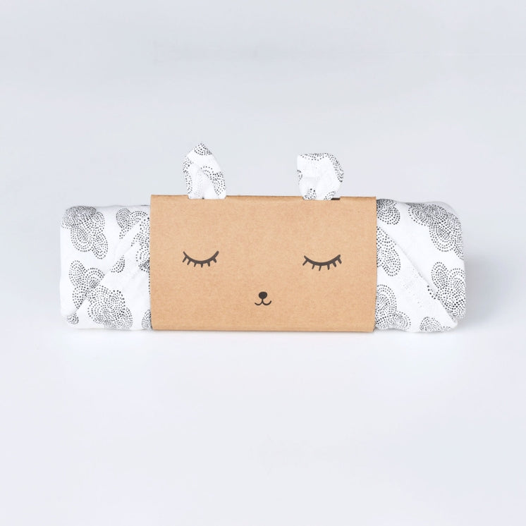 Organic Muslin Swaddle - Cloud