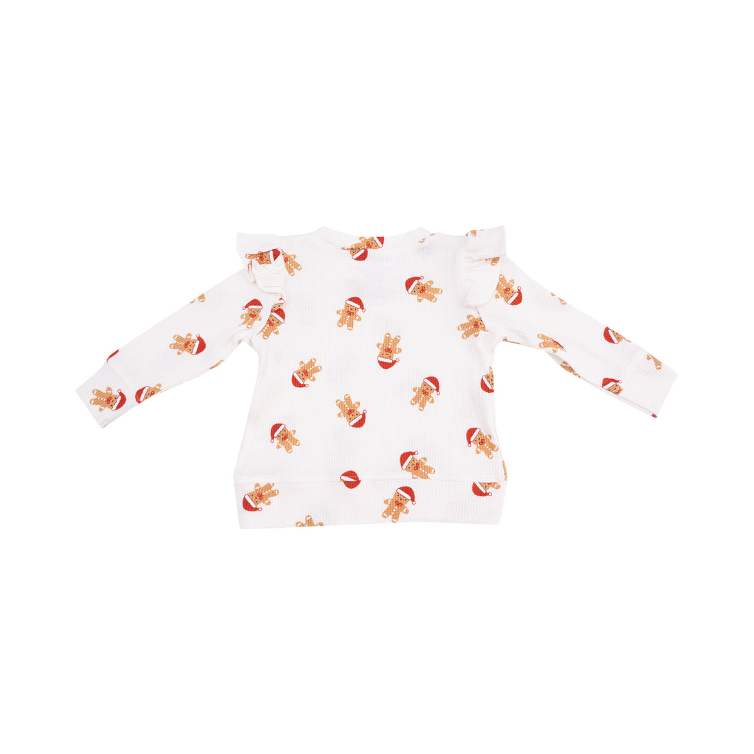 Gingerbread Ruffle Waffle Shirt