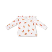 Gingerbread Ruffle Waffle Shirt