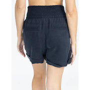 Maternity Tencel Summer Shorts - Navy