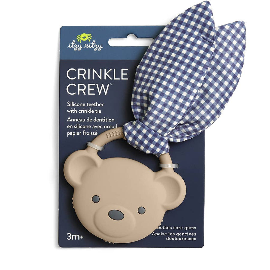 Crinkle Crew Teether - Bear