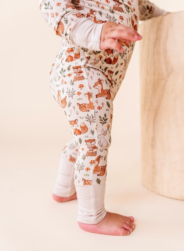 Bamboo Convertible Romper - Woodland Whimsy