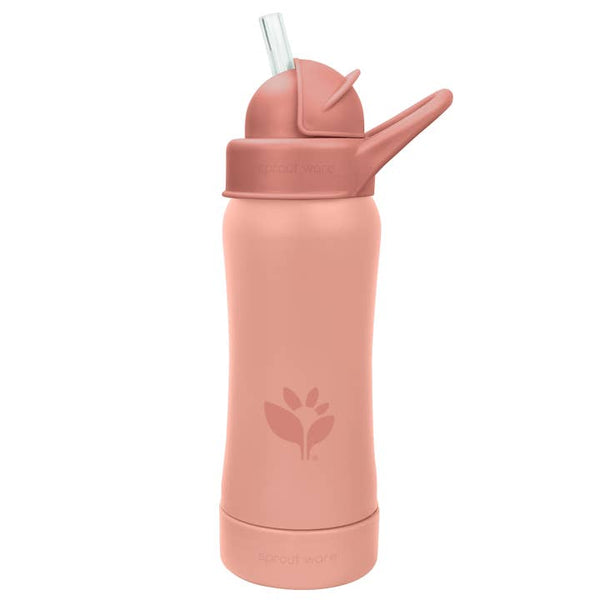 Sprout Ware Straw Bottle 10oz - Grapefruit