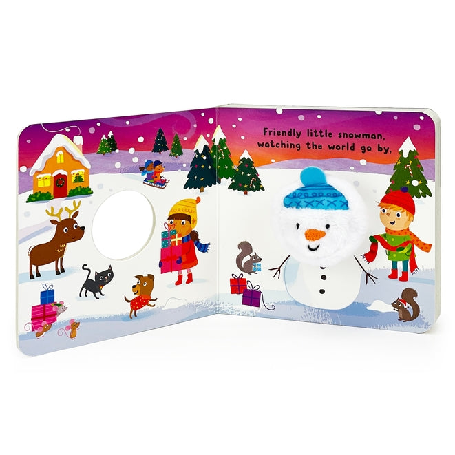 Friendly Little Snowman - Finger Puppet Board Book