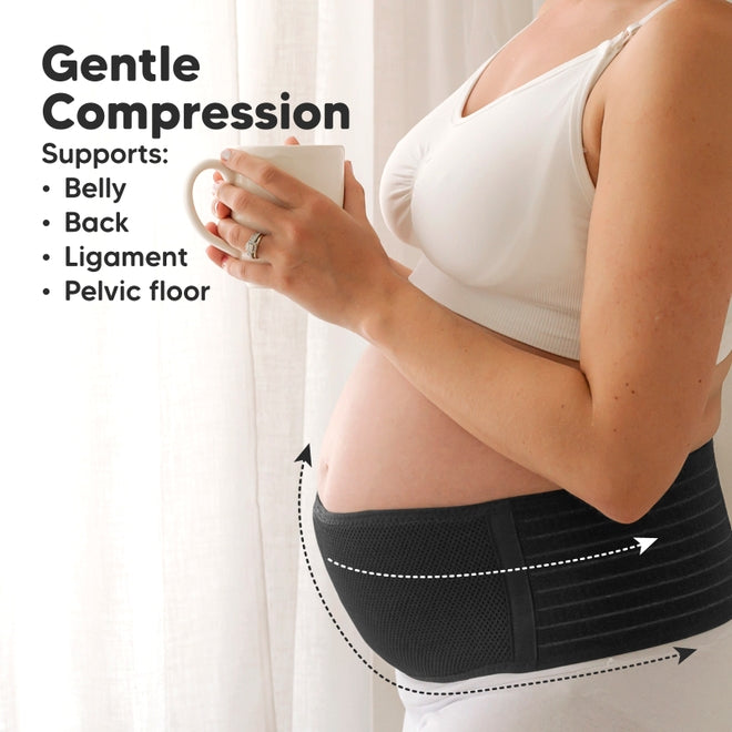Maternity Support Belt - Midnight Black - Various Sizes