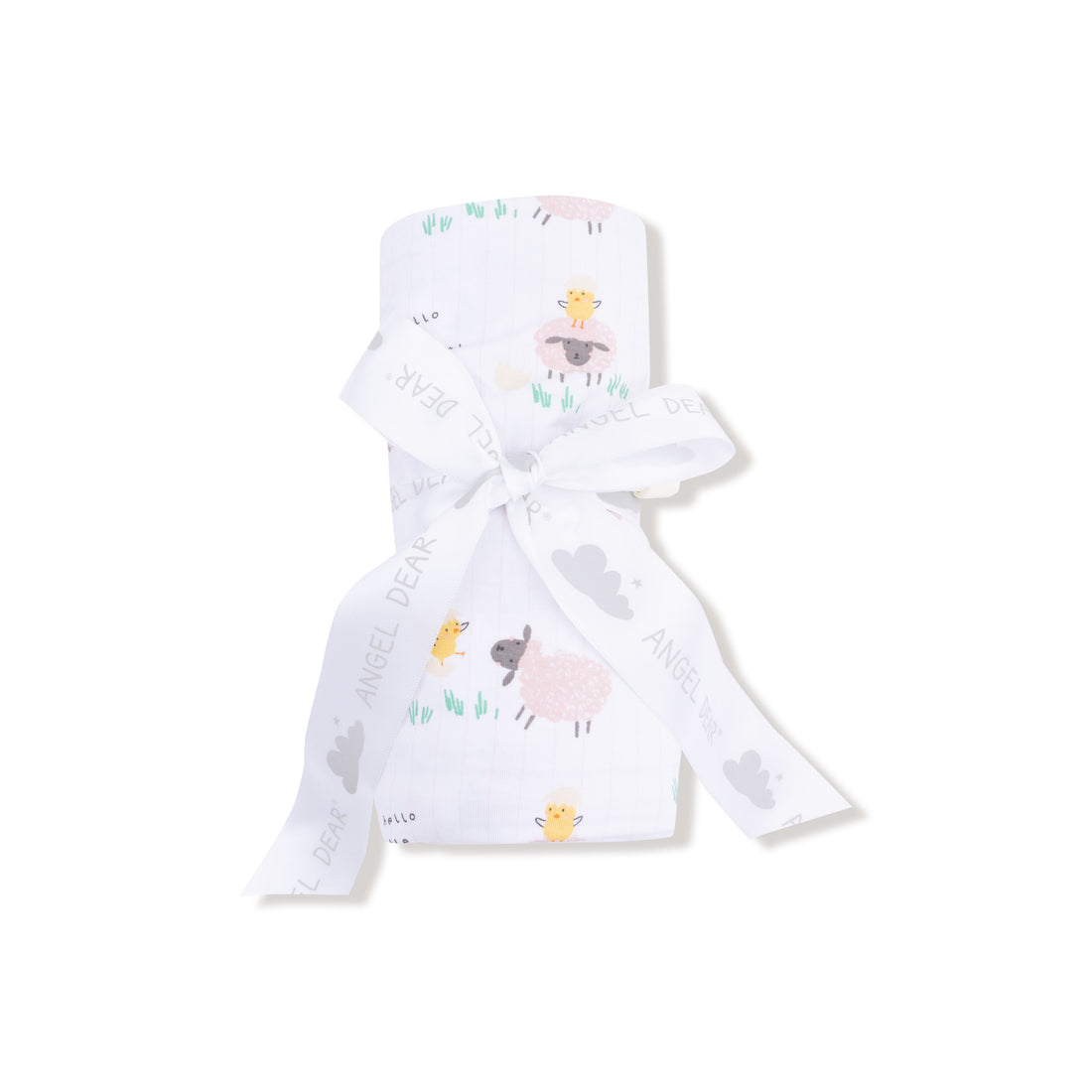 Bamboo Swaddle Blanket - Just Hatched - Pink