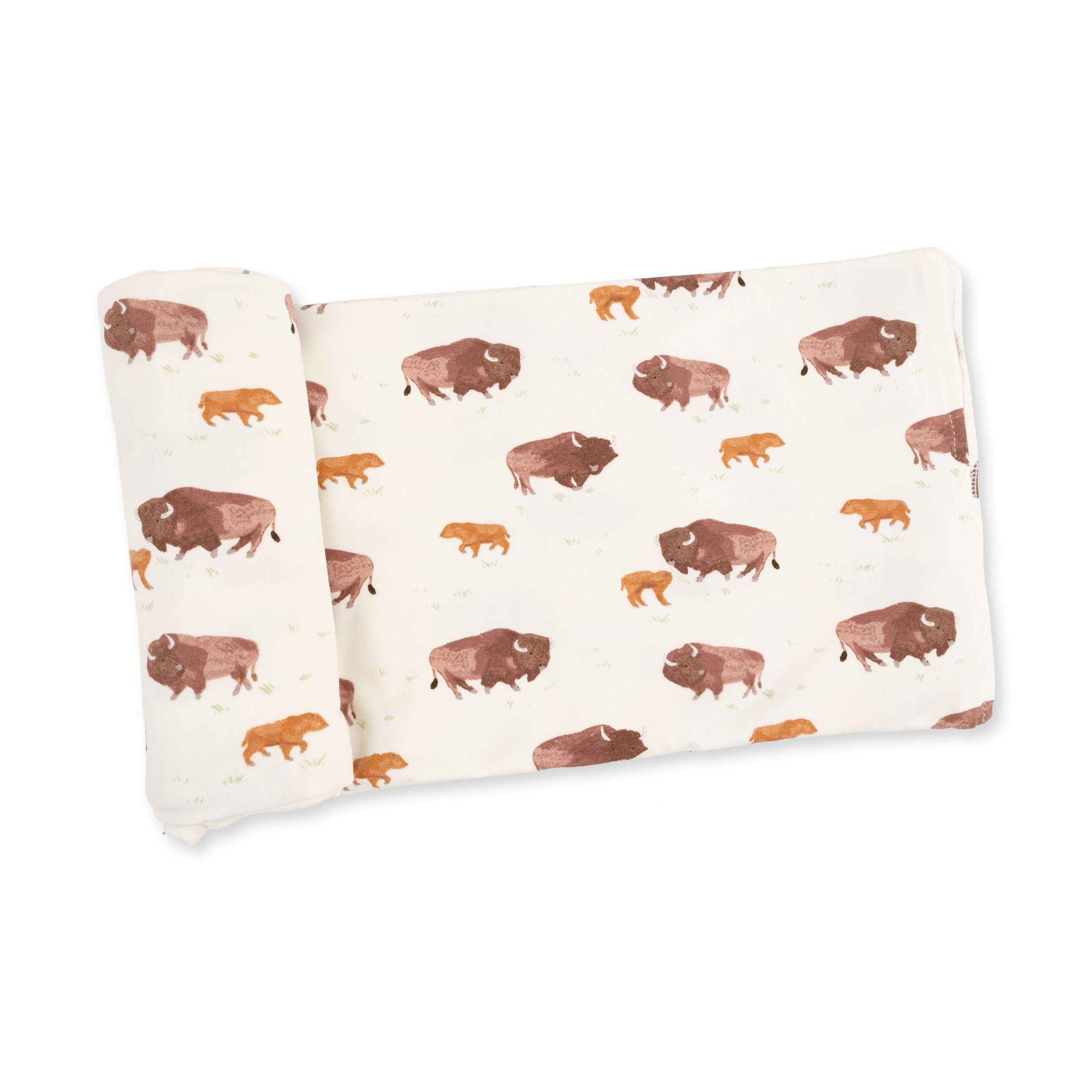 Bamboo Swaddle Blanket - American Buffalo