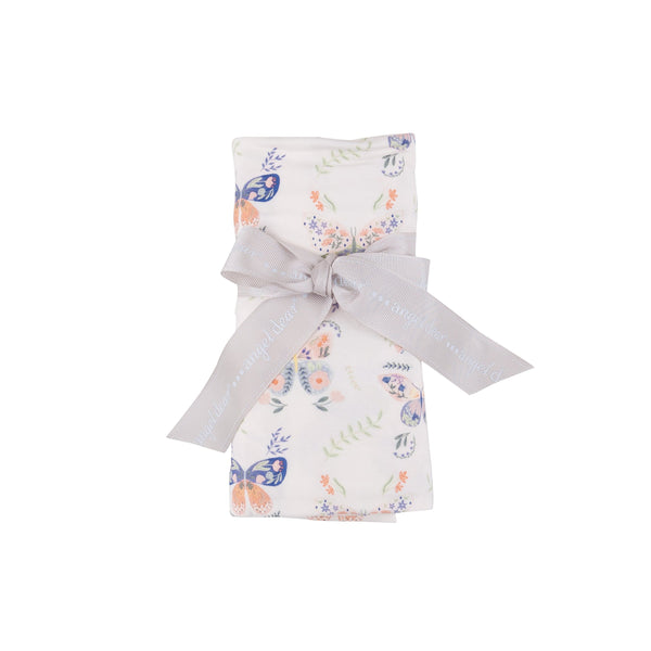 Bamboo Swaddle Blanket - Botany Butterflies