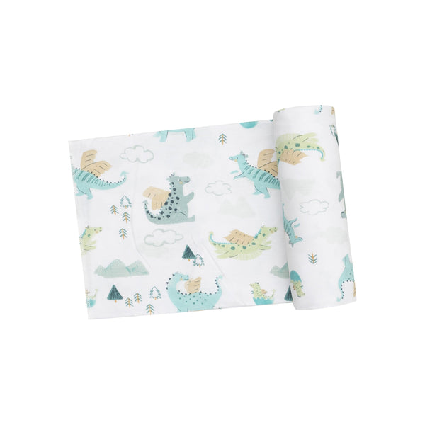 Bamboo Swaddle Blanket - Dragons
