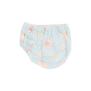 Twirly Sundress and Diaper Cover - Pretty Seashells