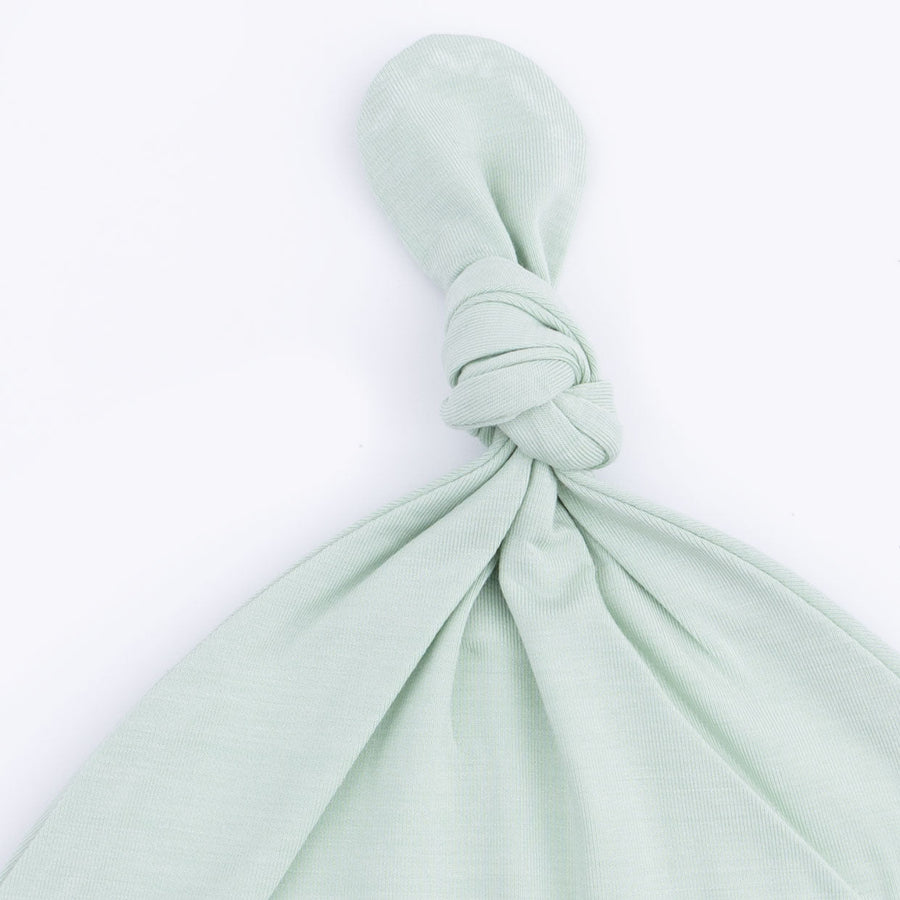 Knotted Gown and Hat - Cameo Green