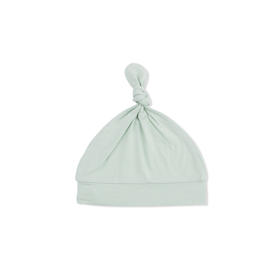 Knotted Gown and Hat - Milky Green