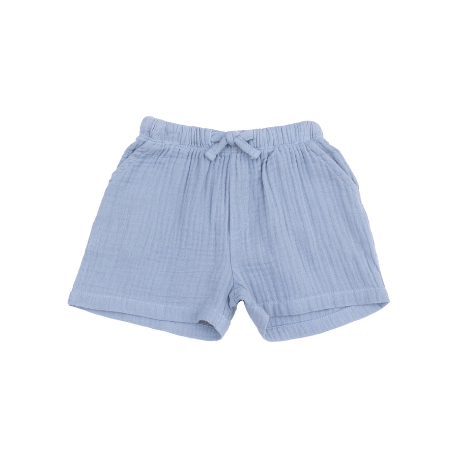Polo Shirt and Muslin Short Set - Golf Applique