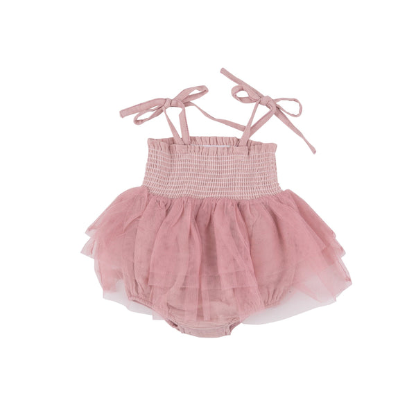 Muslin Tutu Bubble - Dusty Pink