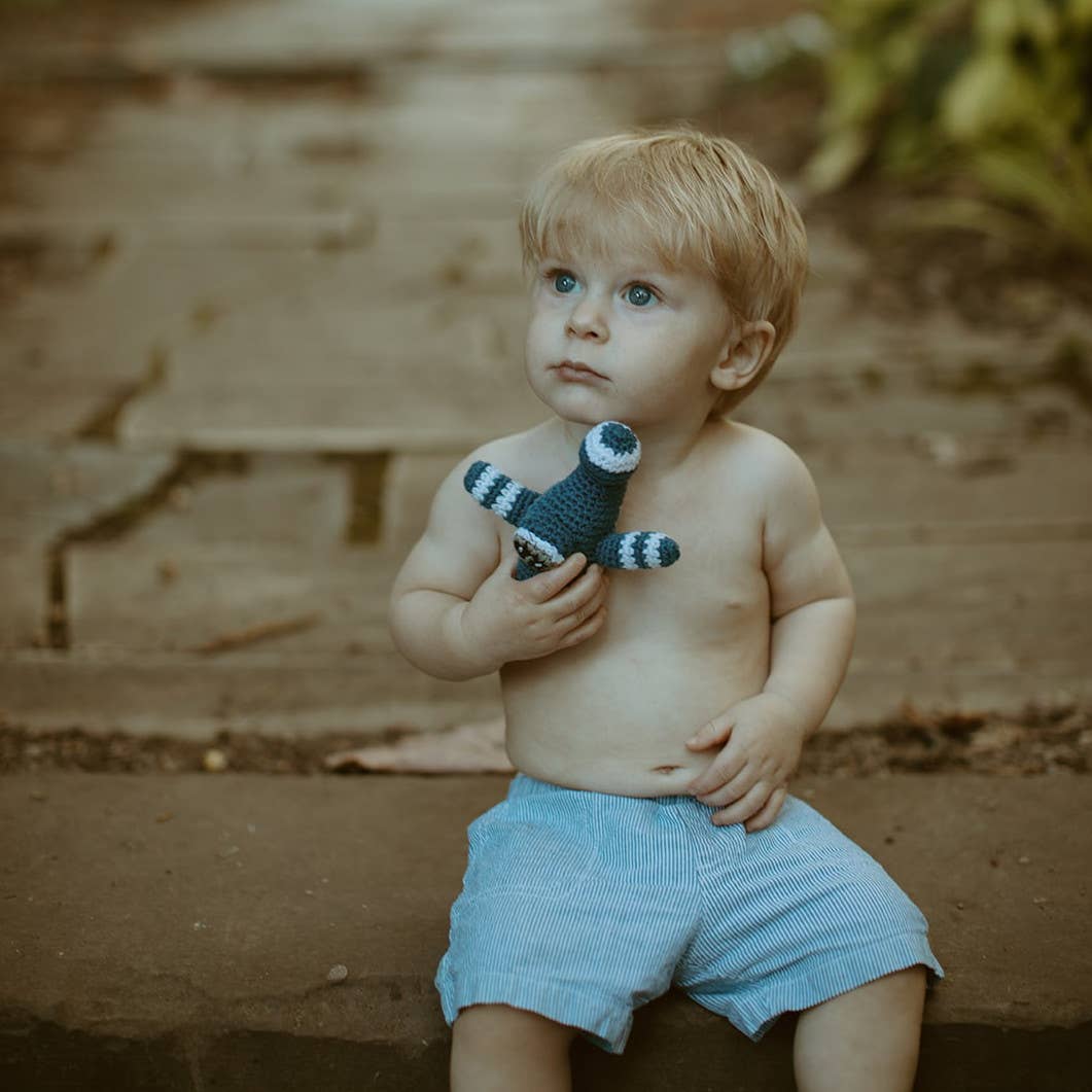 Mini Toy Airplane Rattle