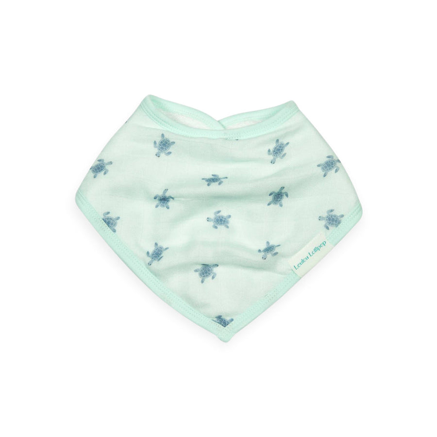 Luxe Muslin Bandana Bib Set - Ocean Explorer