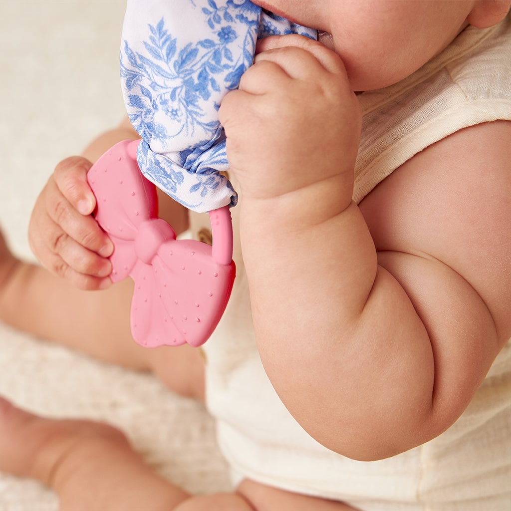 Crinkle Crew Teether - Bow