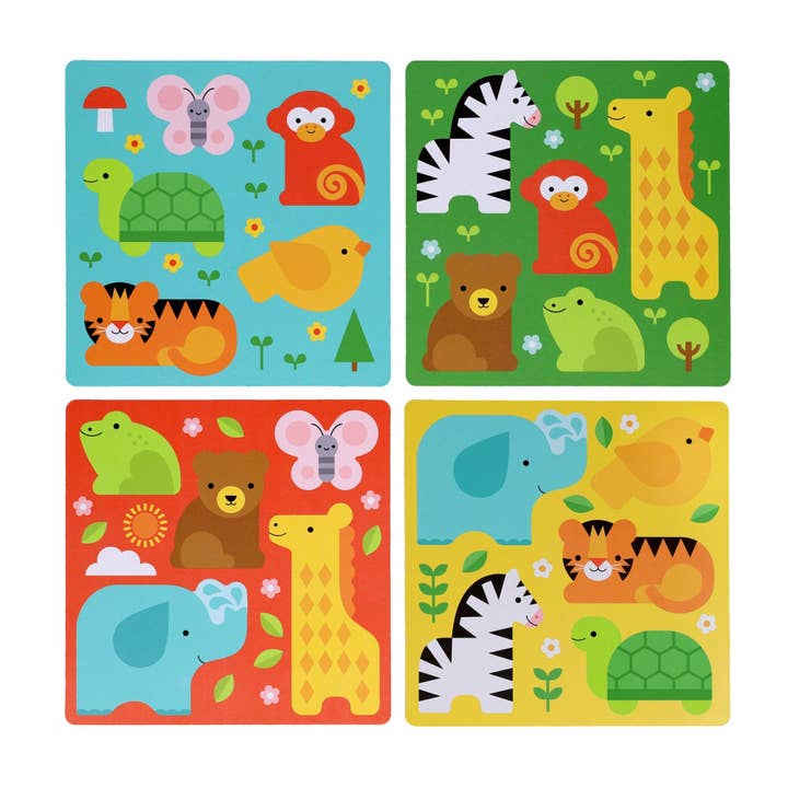 First Bingo Game: Animal Friends