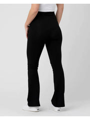 Organic Jersey Flare Pant - Black