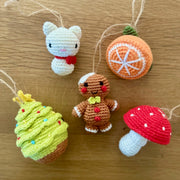 Hand Crocheted Christmas Ornament - Various Styles