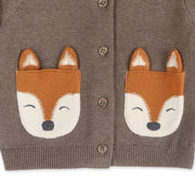 Fox Pocket Baby Knit Cardigan Sweater
